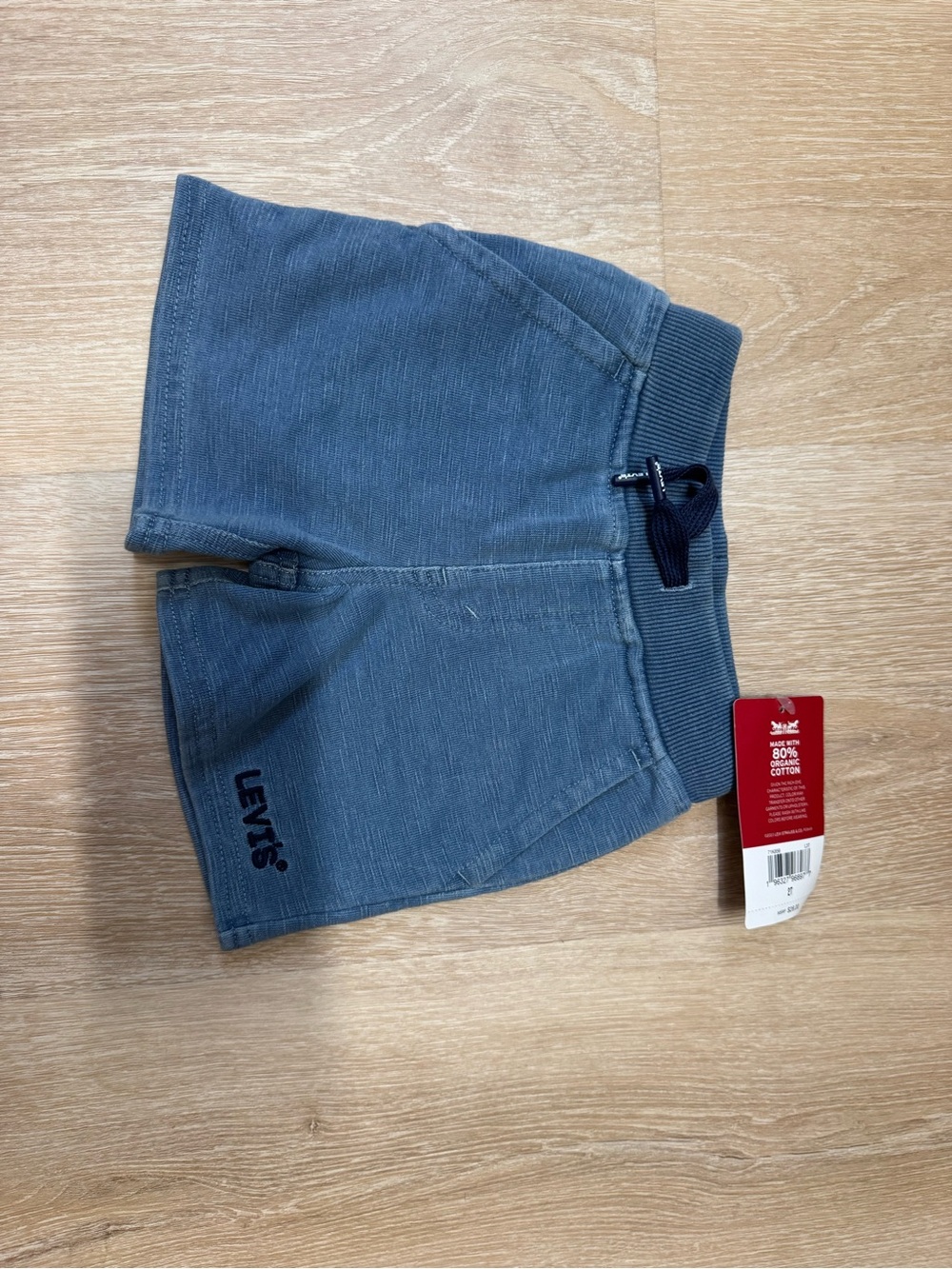Levi's Kids Blue Drawstring Casual Shorts